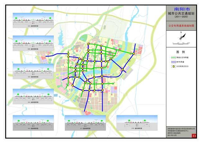 南阳市城市公共交通规划